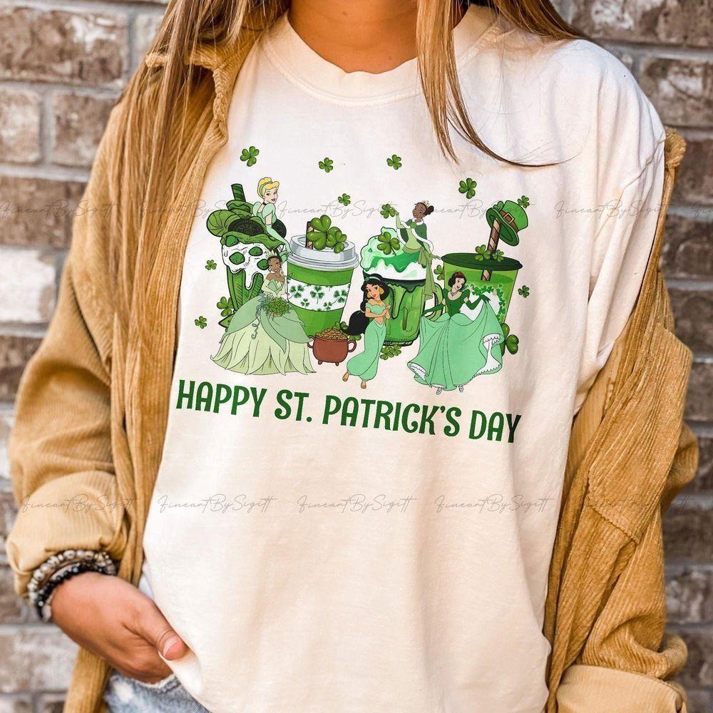 Princess St Patricks Day Disney Vuitino Shirt